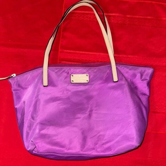 Kate Spade Purple Tote - Picture 15 of 15